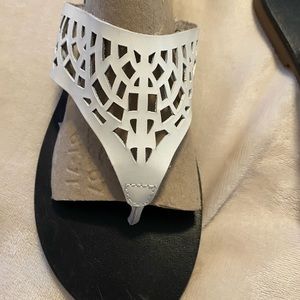 Womans Leather Sandal 7.5 Calissto by California